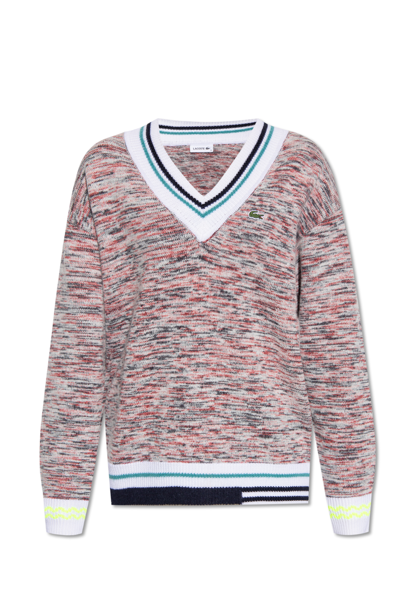 Multicolour Sweater with logo Lacoste - Vitkac Spain